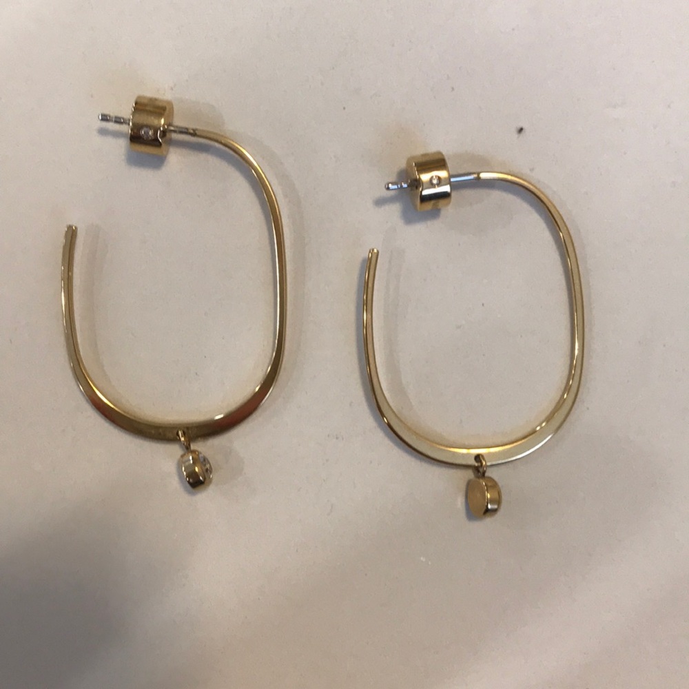 Michael Kors Gold Hoop Earrings